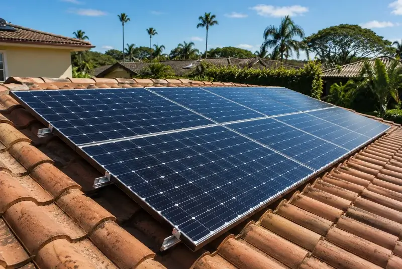 Installation de panneaux solaires à Castries