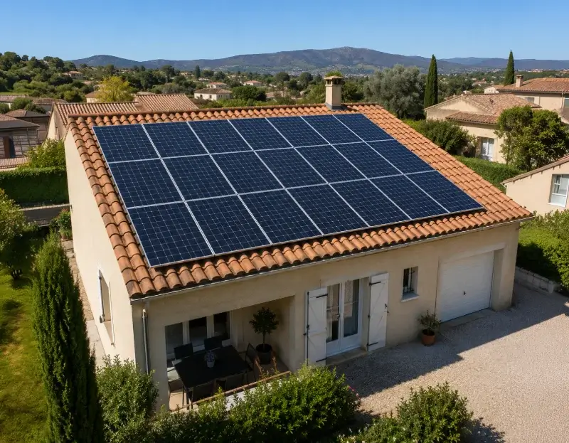 Prime à l'autoconsommation panneaux solaires Castries — aide financière de l'État